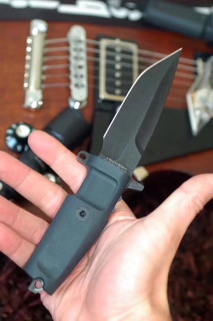Extrema Ratio 极端武力COL MOSCHIN COMPACT现役校官紧凑版战术直刀 黑色