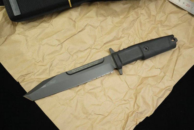 EXTREMA RATIO 意大利极端武力 FULCRUM S BLACK 中号 支点直刀 黑色